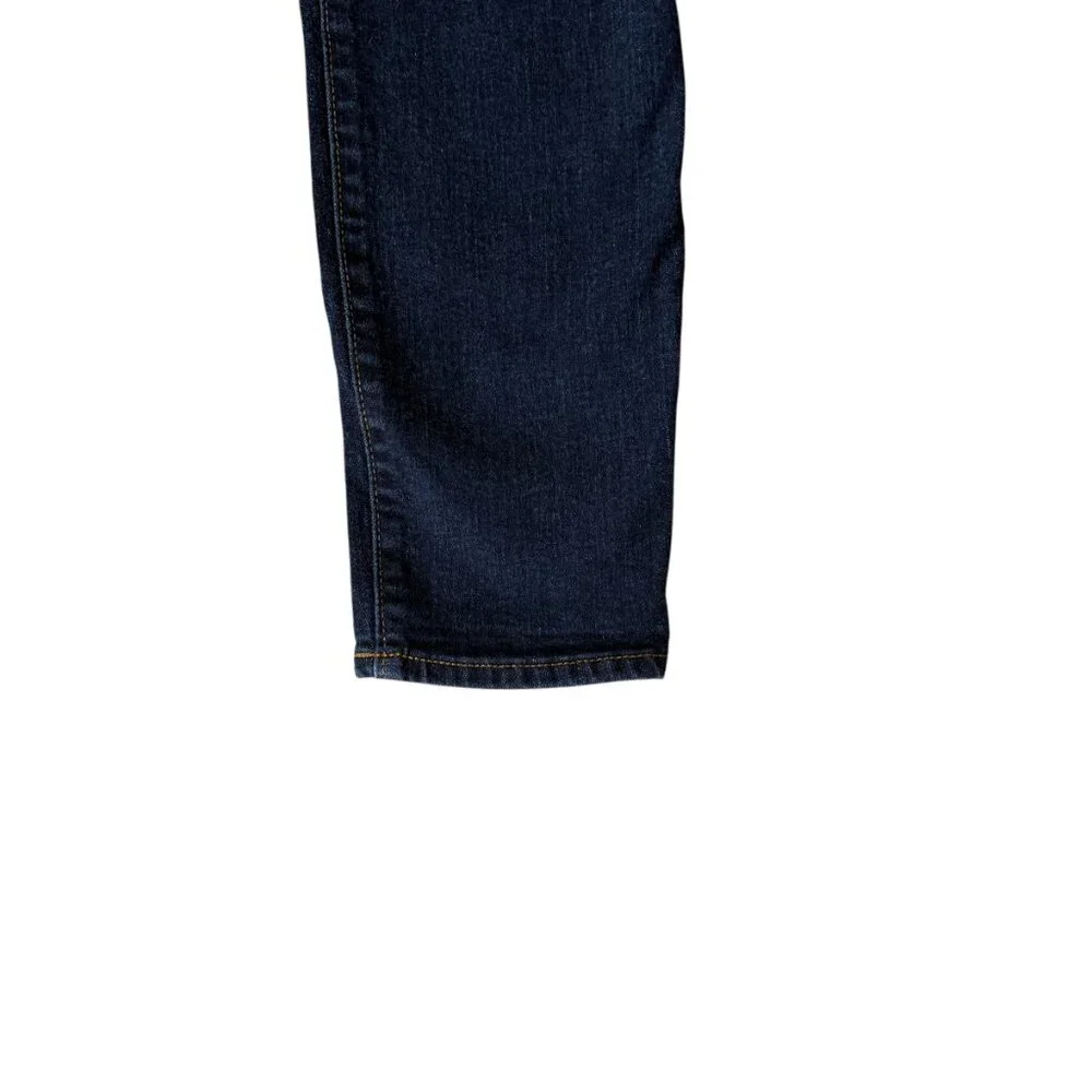 GAP true skinny high rise dark wash blue denim stretchy jeans women's 30S/10S - Picture 7 of 10